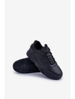 Ocieplane Męskie Sneakersy Big Star OO174584 HI-POLY SYSTEM Czarne