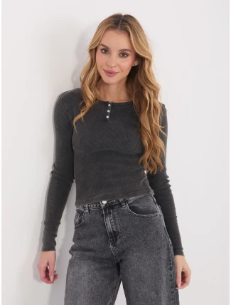 Blúzka WT BZ A1138 1.67 grafitová