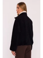 M885 Látkový kabát - čierny M885 Látkový kabát - čierny