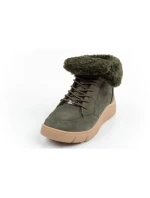 Dámska členková obuv F30232 1020 400Tmavo zelená s hnedou - Scholl