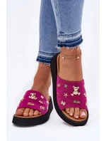 Žabky na platforme model 213954 Krok vo veľkom štýle