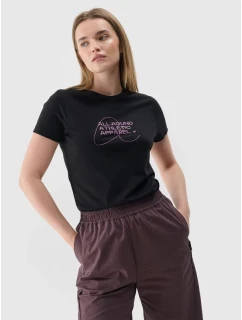 Dámske tričko s potlačou 4F 4FRSS24TTSHF2499-20S