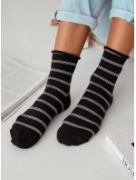 Dámske ponožky 0200-162 pruhované - Milena
