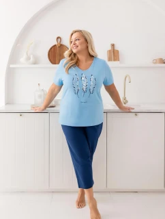Regina 742 cr/r XL-5XL W26 dámske pyžamo