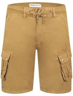 Geografické Nórsko Pakito DB 256 M SY1623H/GN-Khaki šortky