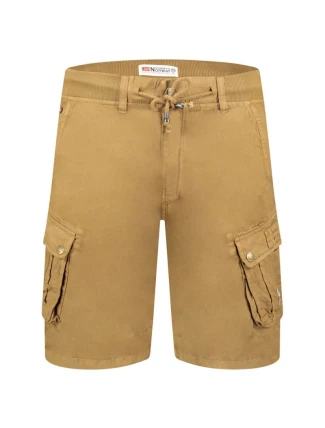 Geografické Nórsko Pakito DB 256 M SY1623H/GN-Khaki šortky Geografické Nórsko Pakito DB 256 M SY1623H/GN-Khaki šortky