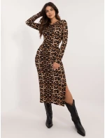 Šaty LK SK 509792 1.93 čierno-béžové