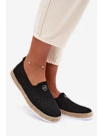 Dámske espadrilky 13659 black - Vinceza
