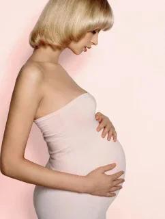 Tehotenské pančuchové nohavice Veneziana Mamma Donna 50 deň