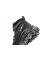 Lee Cooper pánske zimné trekingové topánky zateplené nepremokavé čierne