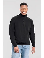 Fruit of the Loom Iconic Premium Zip Neck Sweat – ťažká mikina s 1/4 zipsom 16.2288 čierna Fruit of the Loom Iconic Premium Zip Neck Sweat – ťažká mikina s 1/4 zipsom 16.2288 čierna