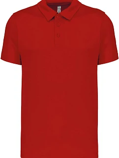 Kariban ProAct PA 482 Pánske polokošele CoolPlus® 20.P482 červené