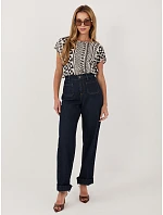 Blúzka D73771AG10978AA tmavomodrá Blúzka D73771AG10978AA tmavomodrá