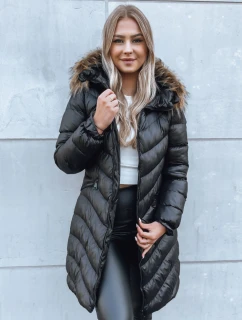 Dámska zimná bunda GLAMOUR FUSION black FashionStreet TY3890