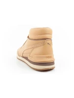 Puma ST Runner v4 Mid športové topánky pánske členkové tenisky hnedé Puma ST Runner v4 Mid športové topánky pánske členkové tenisky hnedé