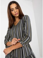 Dámske šaty LK SK 507973 tmavo šedá