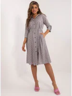 Šaty LK SK 509673.13 sivé