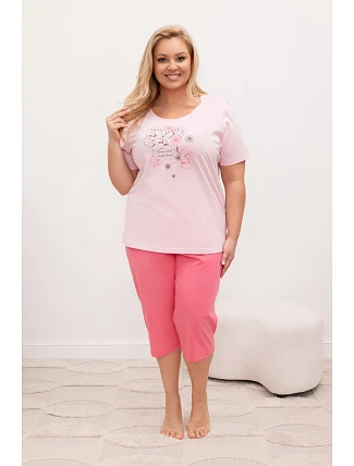 DÁMSKE PYŽAMO 4007 VEĽKÉ L/26