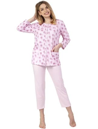 Dámske pyžamo 670 ružové - REGINA Dámske pyžamo 670 ružové - REGINA