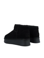 Dámske kožené topánky Solo Soprani Couture Hugh Platform black SSW421P05 01 dámske