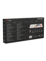 MECHANICKÁ KLÁVESNICA SAVIO ASTRAL WHITE OUTEMU WHITE JADE RGB MECHANICKÁ KLÁVESNICA SAVIO ASTRAL WHITE OUTEMU WHITE JADE RGB