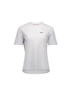 Cyklistické tričko POC W's Motion Air S/S Jersey, biele