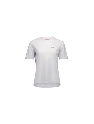 Cyklistické tričko POC W's Motion Air S/S Jersey, biele