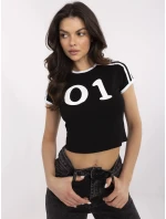 Tričko NM TS NG25218.83 čiernobiele