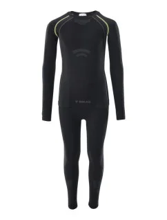 Detské termoprádlo 1rap Jr 92800402064 čierno-ružové - Brugi