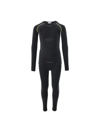 Detské termoprádlo 1rap Jr 92800402064 čierno-ružové - Brugi