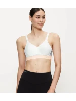 Dámska športová podprsenka Triaction Hybrid Lite P EX - WHITE - biela 0003 - TRIUMPH