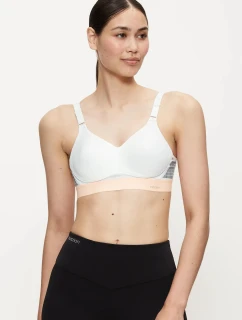 Dámska športová podprsenka Triaction Hybrid Lite P EX - WHITE - biela 0003 - TRIUMPH