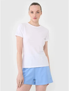 Dámske hladké tričko slim 4F 4FWMM00TTSHF2673-10S