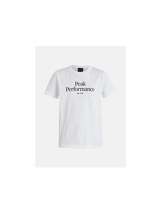 Tričko Peak Performance Jr Original Tee, biele Tričko Peak Performance Jr Original Tee, biele