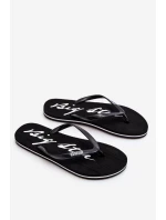 Lekkie Damskie Klapki Japonki Big Star LL274761 Czarne