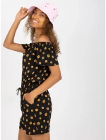 Kombinéza D73781M62266KA čierna a žltá Kombinéza D73781M62266KA čierna a žltá