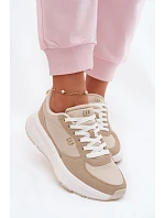 Dámske tenisky na platforme GAP PENELOPE GPW6155300049 Beige Dámske tenisky na platforme GAP PENELOPE GPW6155300049 Beige