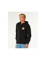 Pánska mikina RIP CURL Wettie Passage Icon Zip Thru, čierna
