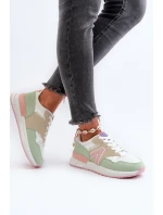 Sneakersy Damskie Z Eko Skóry Multikolor Vinelli