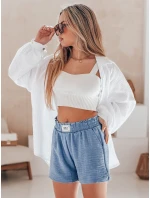 Dámske šortky OWN STYLE modré FashionStreet SY0452