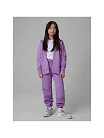 Dievčenské tepláky typu jogger 4F 4FJRSS26TTROF1795-12S