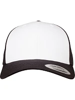 Flexfit 6606CF 6-panelová čiapka typu Trucker 55.06CF čierna/biela/čierna Flexfit 6606CF 6-panelová čiapka typu Trucker 55.06CF čierna/biela/čierna