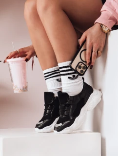 Dámske tenisky BLENSY black FashionStreet ZY0099