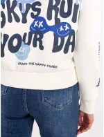 Mikina D10600T02695A biela