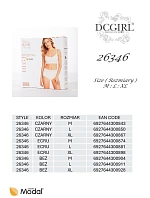 Nohavičky DC Girl 26346 A2, balenie, veľkosti M–XL Nohavičky DC Girl 26346 A2, balenie, veľkosti M–XL