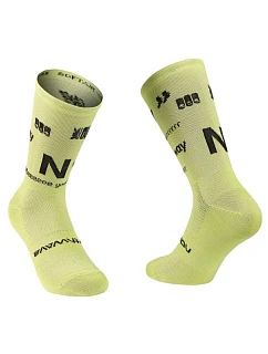 Cyklistické ponožky NORTHWAVE Type Sock, žlté