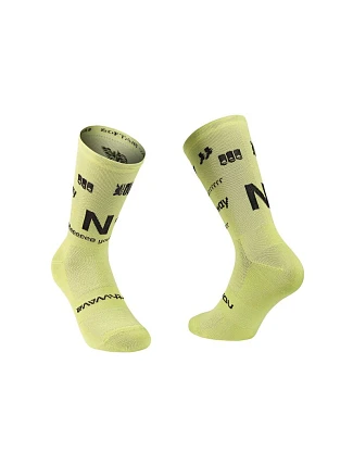 Cyklistické ponožky NORTHWAVE Type Sock, žlté Cyklistické ponožky NORTHWAVE Type Sock, žlté