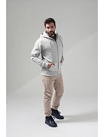 Build your Brand BY 012 Mikina s kapucňou z hrubej bavlny 56.0012 bordová