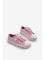 Trampki Dziewczęce Lee Cooper LCW-24-02-2160 Różowe