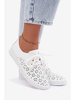 Dámske kožené topánky Acorn White Softie Semi Dámske kožené topánky Acorn White Softie Semi